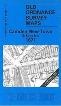 Abbildung von: Camden New Town and Belle Isle 1871 - Alan Godfrey Maps