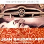 Cover: The System of Objects - Verso Books