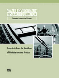 Enlarge image Cover: Protocols to Assess the Breakdown of Flushable Consumer Products - IWA Publishing