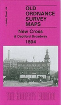 Cover: New Cross and Deptford Broadway 1894 - Alan Godfrey Maps
