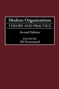 Cover: Modern Organizations - Praeger Publishers Inc