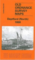 Cover: Deptford North 1868 - Alan Godfrey Maps