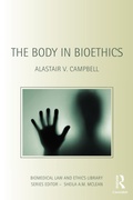 Bild: The Body in Bioethics - Routledge Cavendish