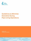 Cover: Guidelines to Minimize Downtime During Pipe Lining Operations - IWA Publishing
