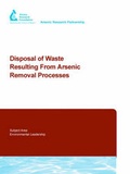 Cover: Disposal of Waste Resulting from Arsenic Removal Processes - IWA Publishing