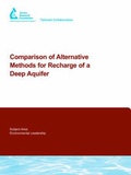 Cover: Comparison of Alternative Methods for Recharge of a Deep Aquifer - IWA Publishing