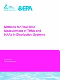Cover: Methods for Real-Time Measurement of THMs and HAAs in Distribution Systems - IWA Publishing