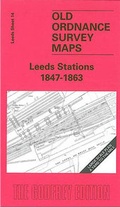 Cover: Leeds Stations 1847-1863 - Alan Godfrey Maps