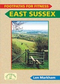 Cover: Footpaths for Fitness: East Sussex - Countryside Books