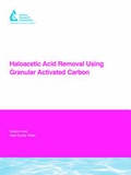 Cover: Haloacetic Acid Removal Using Granular Activated Carbon - IWA Publishing