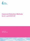 Cover: Improved Detection Methods for E. coli 0157 - IWA Publishing
