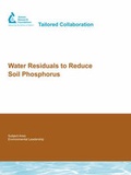 Cover: Water Residuals to Reduce Soil Phosphorus - IWA Publishing