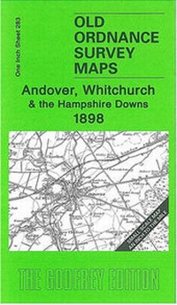 Abbildung von: Andover, Whitchurchand the Hampshire Downs 1898 - Alan Godfrey Maps