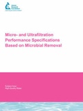 Cover: Micro and Ultrafiltration Performance Specifications Based on Microbial Removal - IWA Publishing