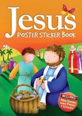 Cover: Jesus Poster Sticker Book - Candle Books