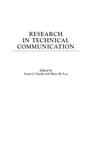 Cover: Research in Technical Communication - Praeger Publishers Inc