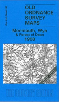 Abbildung von: Monmouth, Wye and Forest of Dean 1908 - Alan Godfrey Maps