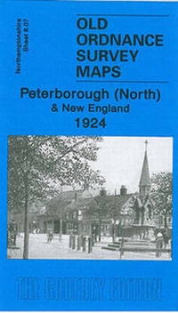 Abbildung von: Peterborough (North) and New England 1924 - Alan Godfrey Maps