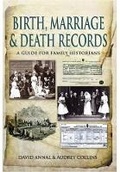 Cover: Birth, Marriage and Death Records: A Guide for Family Historians - Pen & Sword Books Ltd