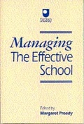 Cover: Managing the Effective School - Paul Chapman Publishing Ltd
