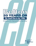 Cover: Bolton Twenty Years On - SAGE Publications Ltd