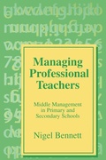 Cover: Managing Professional Teachers - SAGE Publications Ltd