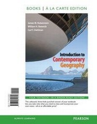 Enlarge image Cover: Introduction to Contemporary Geography - Pearson