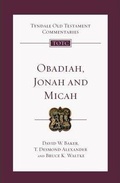 Cover: Obadiah, Jonah and Micah - Inter-Varsity Press