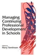 Cover: Managing Continuing Professional Development in Schools - SAGE Publications Ltd