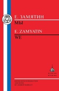 Cover: We - Bristol Classical Press