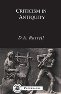Cover: Criticism in Antiquity - Bristol Classical Press
