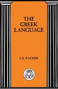 Cover: The Greek Language - Bristol Classical Press