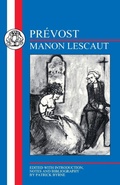 Cover: Manon Lescaut - Bristol Classical Press