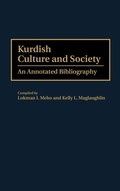 Cover: Kurdish Culture and Society - Greenwood Press