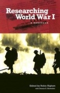 Cover: Researching World War I - Greenwood Press