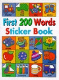 Cover: First 200 Words Sticker Book - Autumn Publishing Ltd