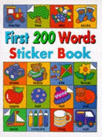 Enlarge image Cover: First 200 Words Sticker Book - Autumn Publishing Ltd