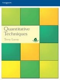 Enlarge image Cover: Quantitative Techniques - Cengage Learning EMEA