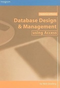 Cover: Database Design and Management using Access - Cengage Learning EMEA