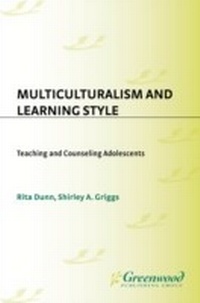 Enlarge image Cover: Multiculturalism and Learning Style - Praeger Publishers Inc