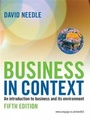 Cover: Business in Context - Cengage Learning EMEA