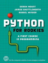 Enlarge image Cover: Python for Rookies - Cengage Learning EMEA