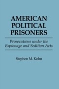 Cover: American Political Prisoners - Praeger Publishers Inc