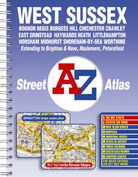 Abbildung von: West Sussex Street Atlas - Geographers' A-Z Map Co Ltd