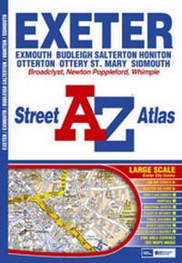 Abbildung von: A-Z Exeter Street Atlas - Geographers' A-Z Map Co Ltd