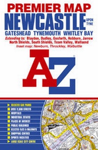 Abbildung von: Newcastle Premier Street Map - Geographers' A-Z Map Co Ltd