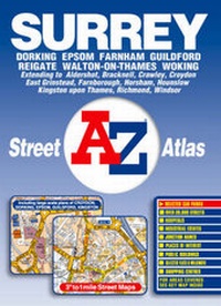 Abbildung von: Surrey Street A-Z Atlas - Geographers' A-Z Map Co Ltd