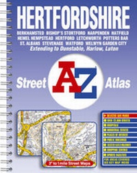 Abbildung von: Hertfordshire Street Atlas - Geographers' A-Z Map Co Ltd