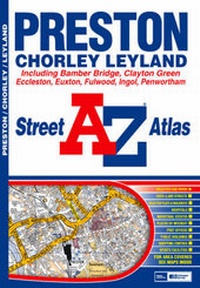 Abbildung von: A-Z Preston; Chorley; Leyland Street Atlas - Geographers' A-Z Map Co Ltd