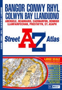 Abbildung von: Bangor, Conwy, Rhyl, Colwyn Bay and Llandudno Street Atlas - Geographers' A-Z Map Co Ltd